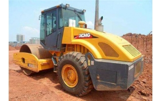 志廣22噸壓路機助力中鐵十八局